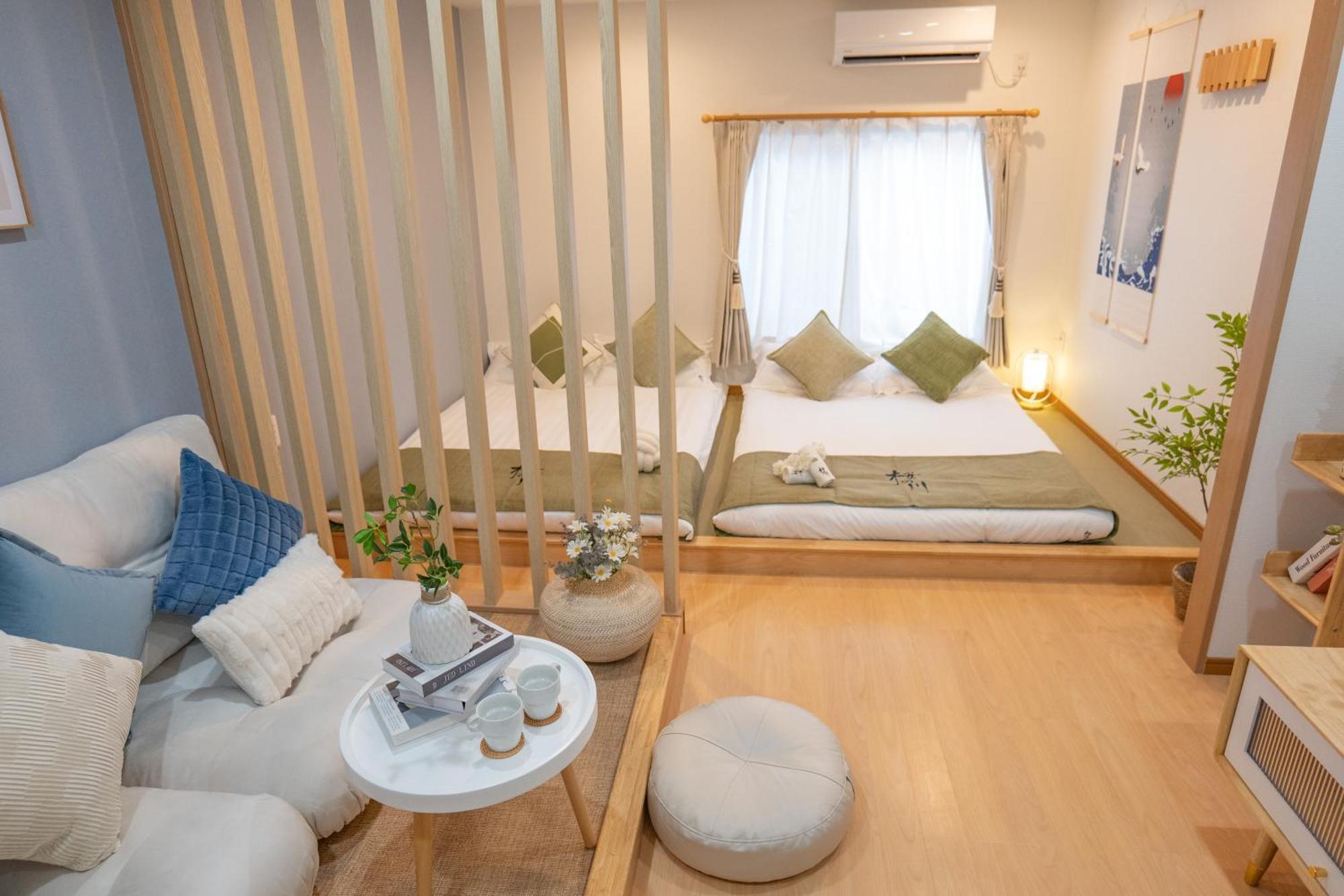 Apartament 桜の川 29 Shin-okubo302 Subway 5mins,new Design,more Than 6 People Tokio